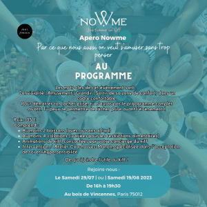 Apéro Nowme – No more pensées limitantes
