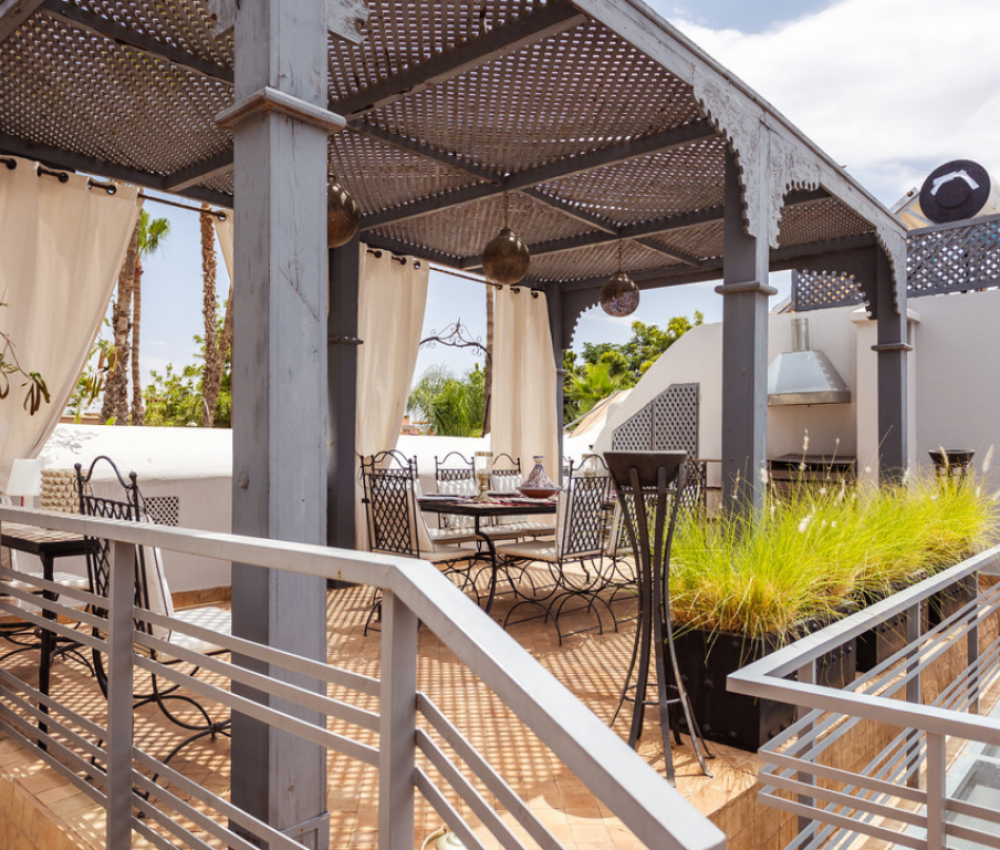 Salon exterieur Marrakech